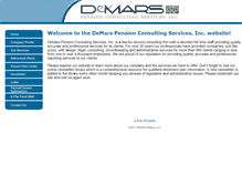 Tablet Screenshot of demarspension.com